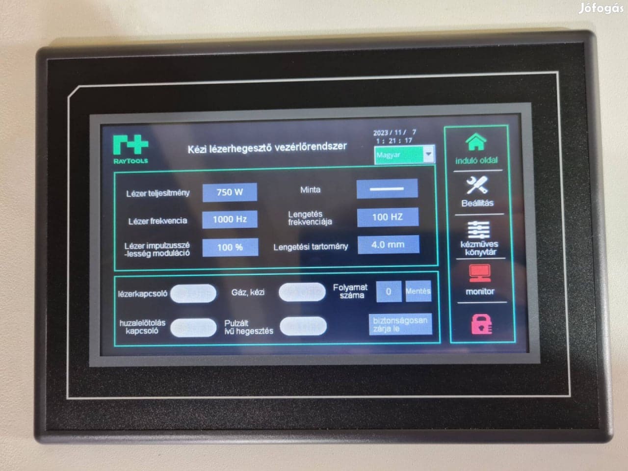 1500W 3in1 ULTRAKOMPAKT MULTIFUNKCIONÁLIS MUNKAÁLLOMÁS - LÉZERHEGESZTŐ LÉZERTISZTÍTÓ LÉZERVÁGÓ - Image 3